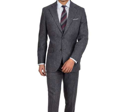 Modern Tweed Grey Suit