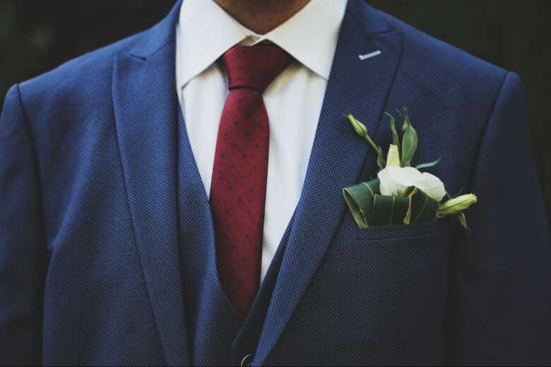 Navy Summer Wedding Suit