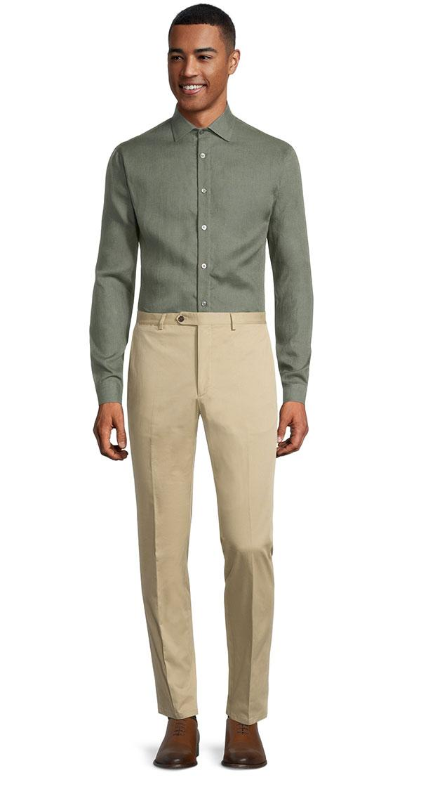 Buy Mens Khaki Chinos Pant Online | Merchant Marine