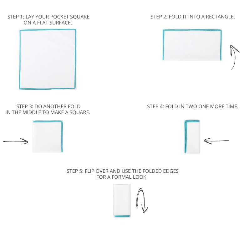 The ONLY 5 Pocket Square Folds You'll EVER Need! (5-Minute Guide