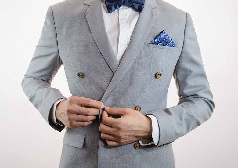 Cad & The Dandy - The Classic White Pocket Square