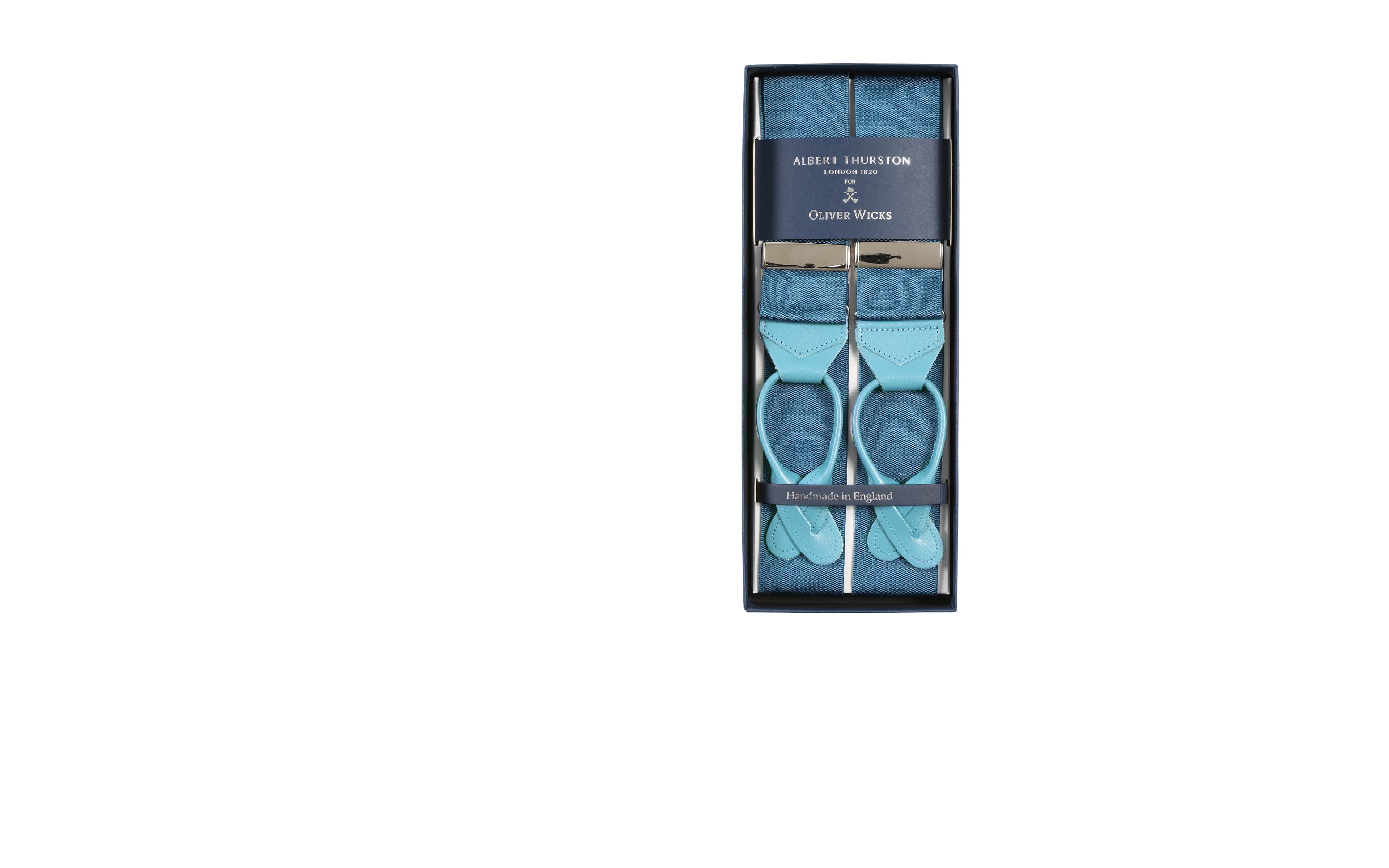 Antarctica Blue Suspenders