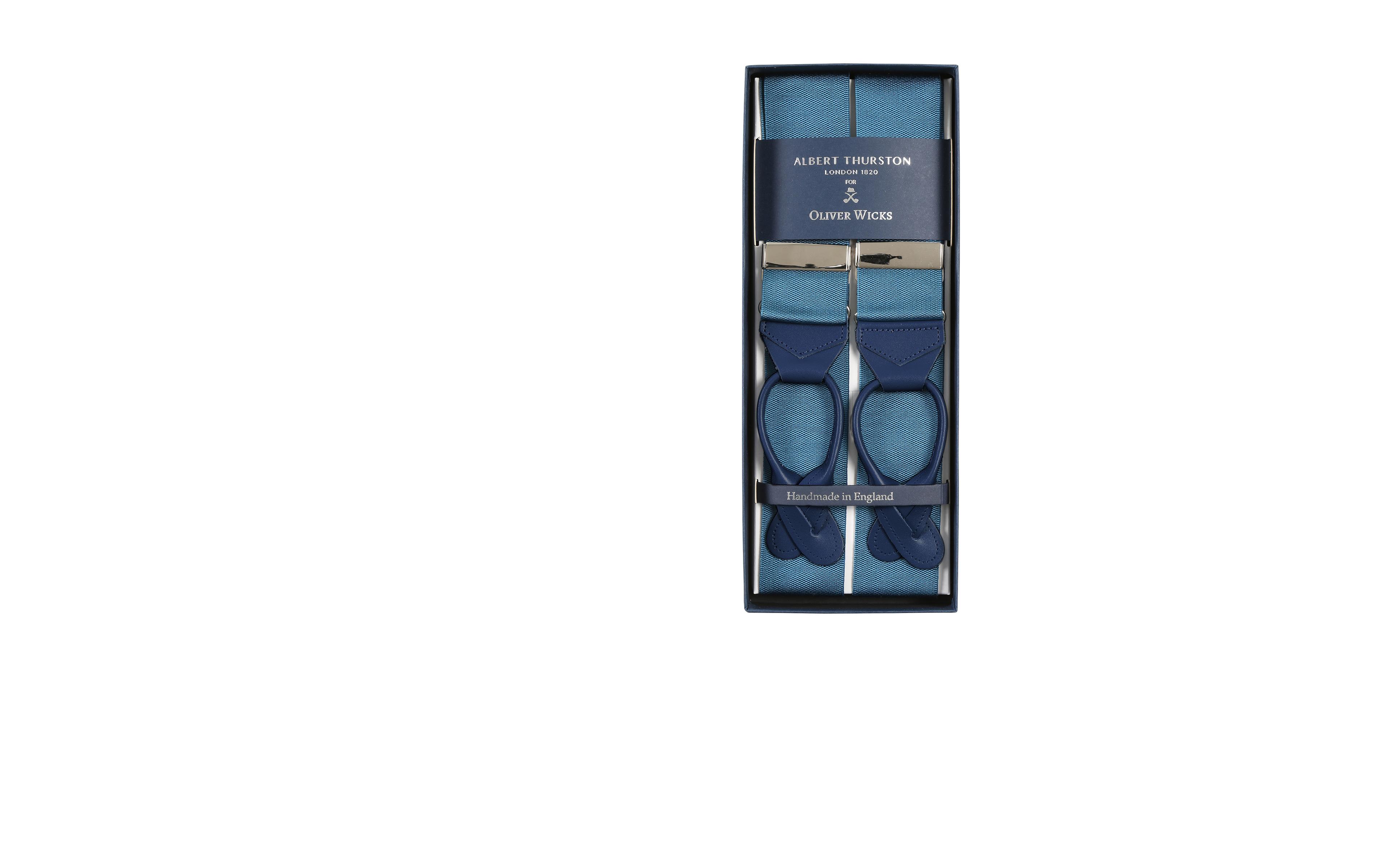 Antarctica Blue Suspenders