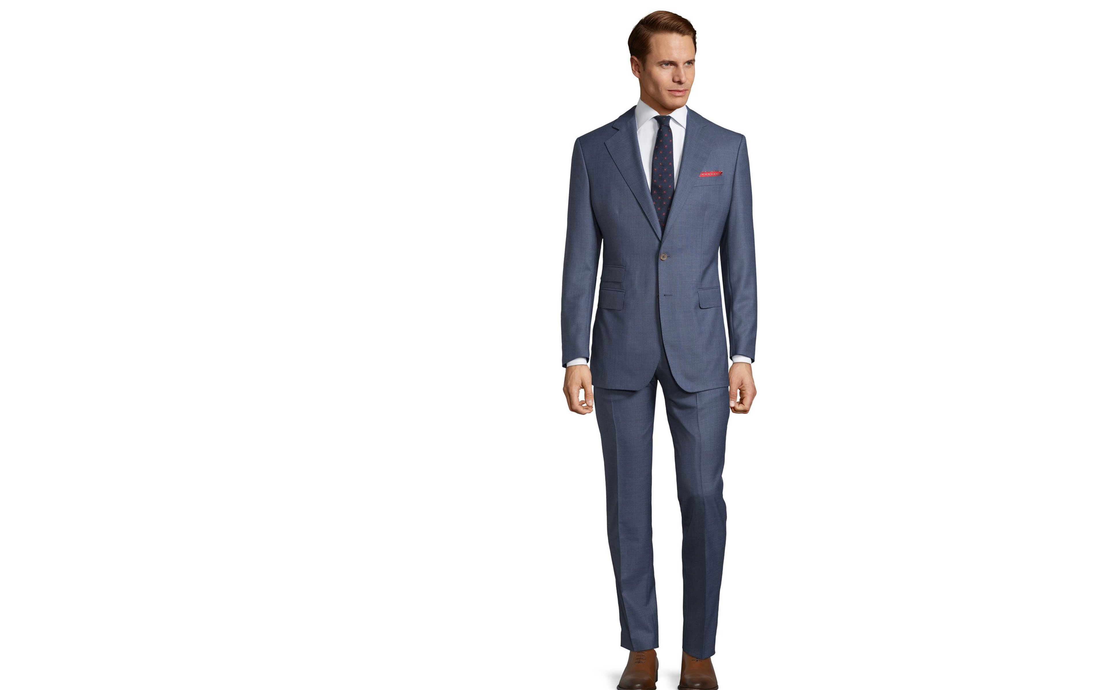 Vendetta Premium Steel Blue Pick & Pick Suit