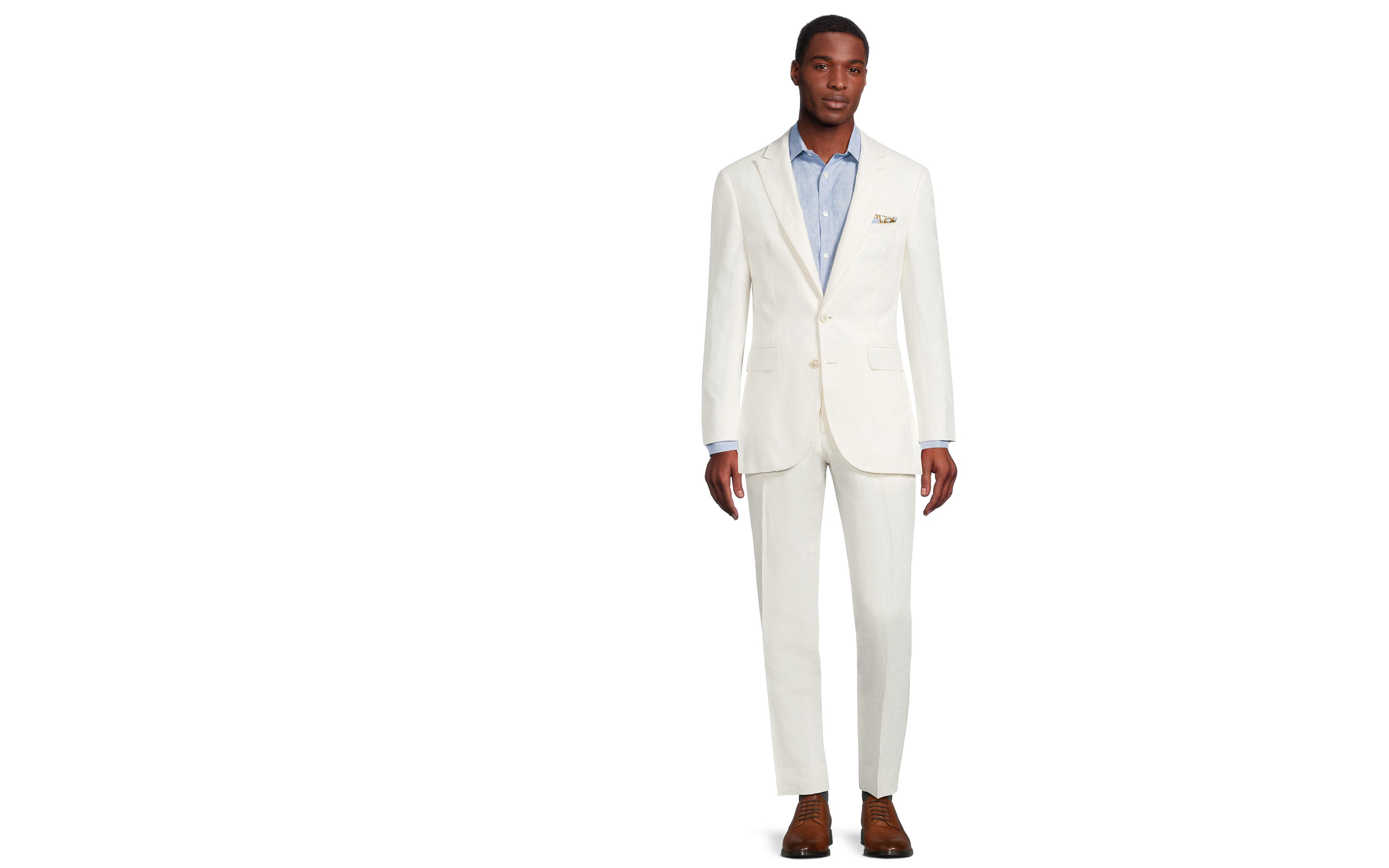 Off-White Linen Suit