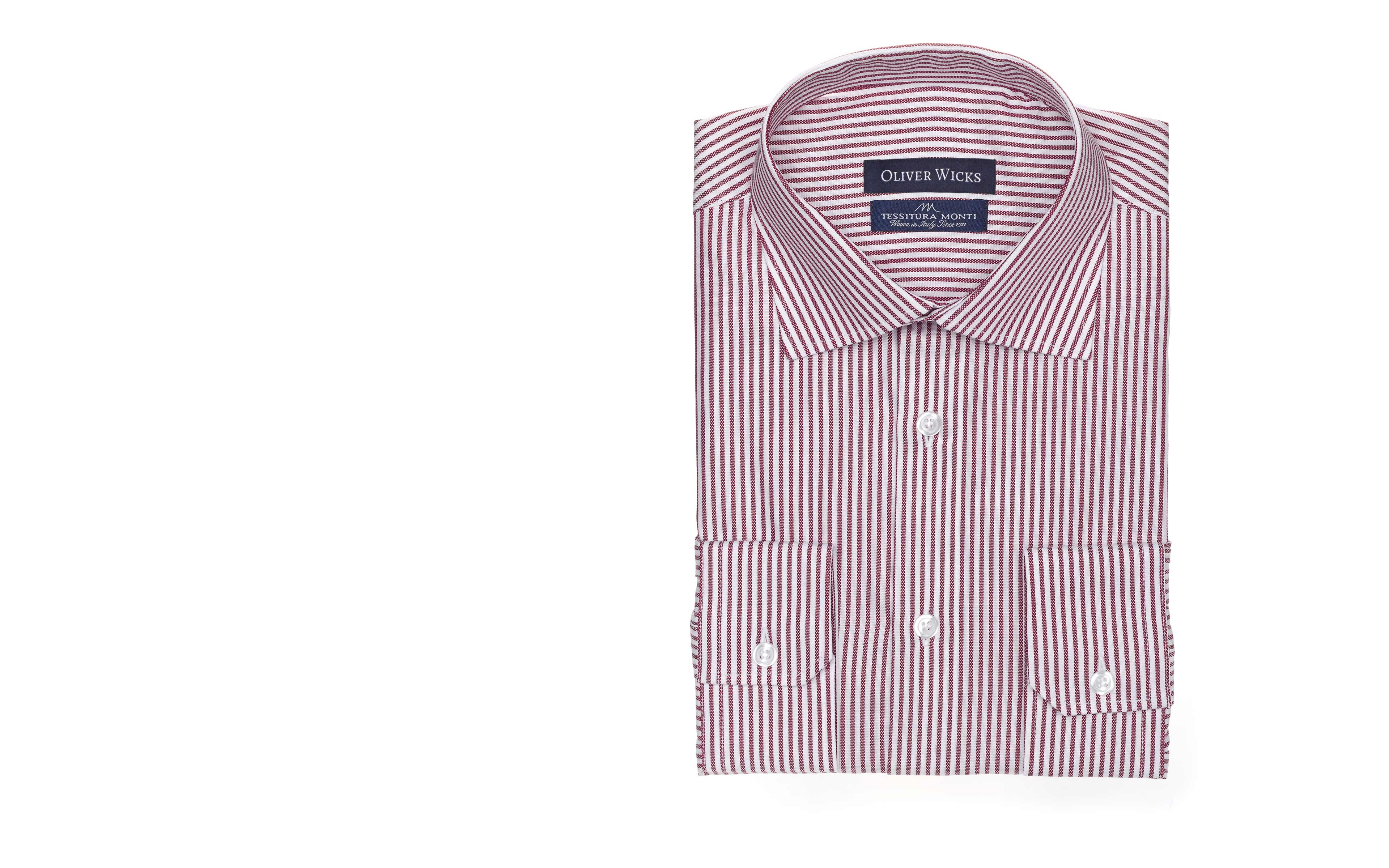 Red Oxford Stripe Shirt