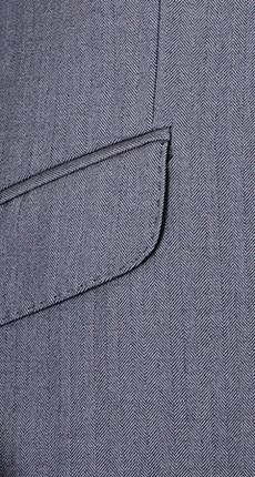 Grey Herringbone Suit