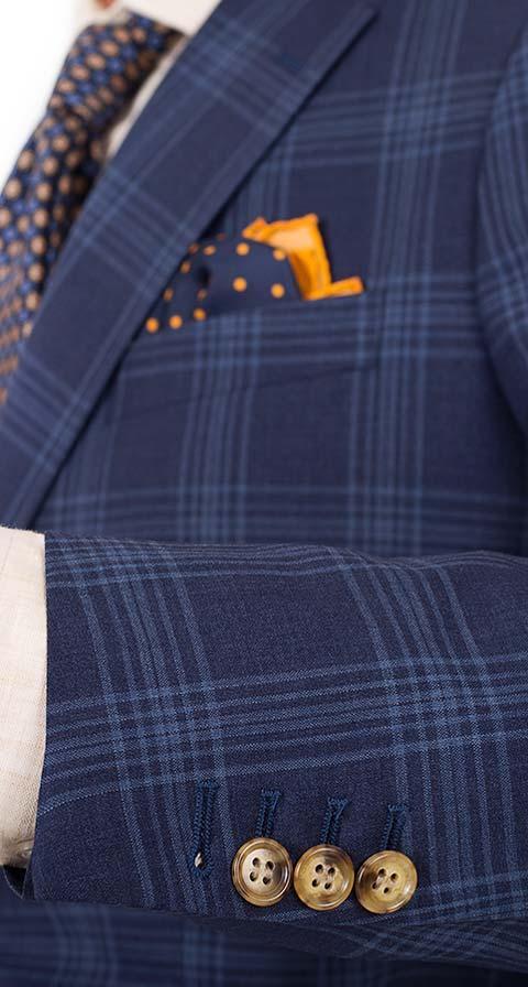 Blue Check Suit