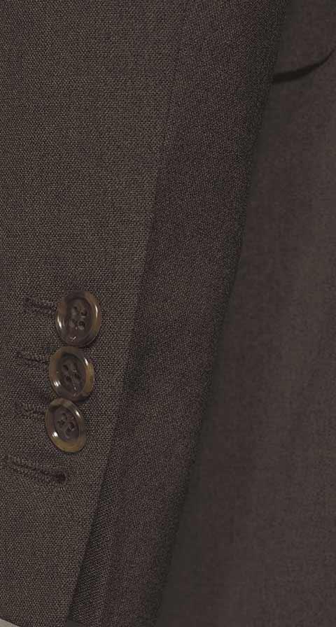 Brown Natural Stretch Suit