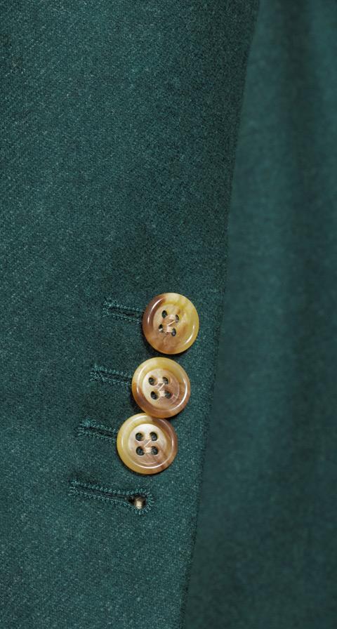 Green Wool Flannel Suit