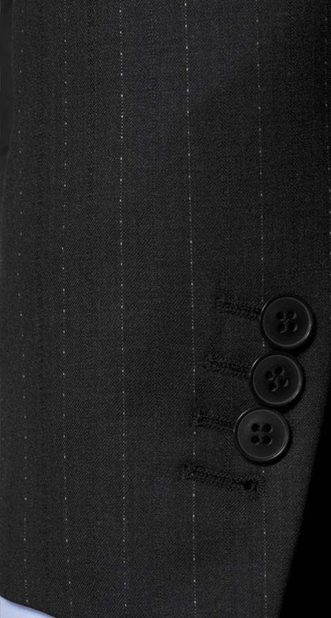 Sartorial Charcoal Pinstripe 160s Suit