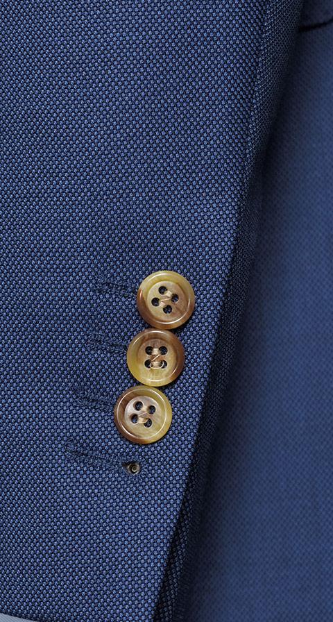 Vendetta Premium Intense Blue Birdseye Suit