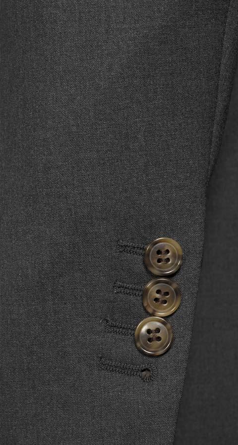Solid Grey Natural Stretch Suit