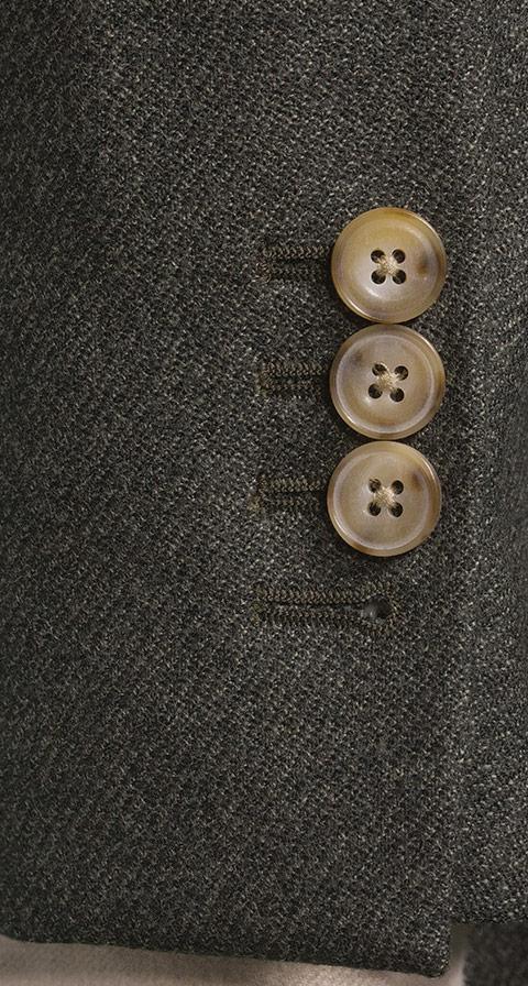 Green Twill Blazer