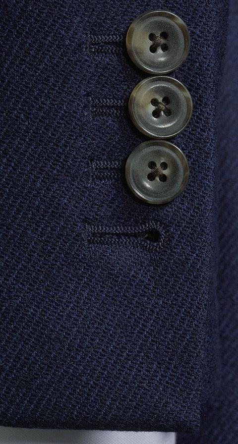 Navy Twill Blazer