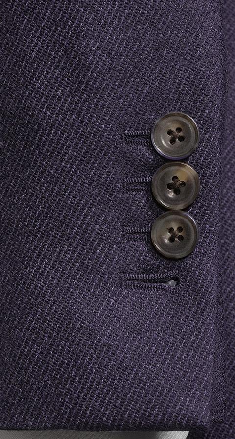 Plum Twill Blazer