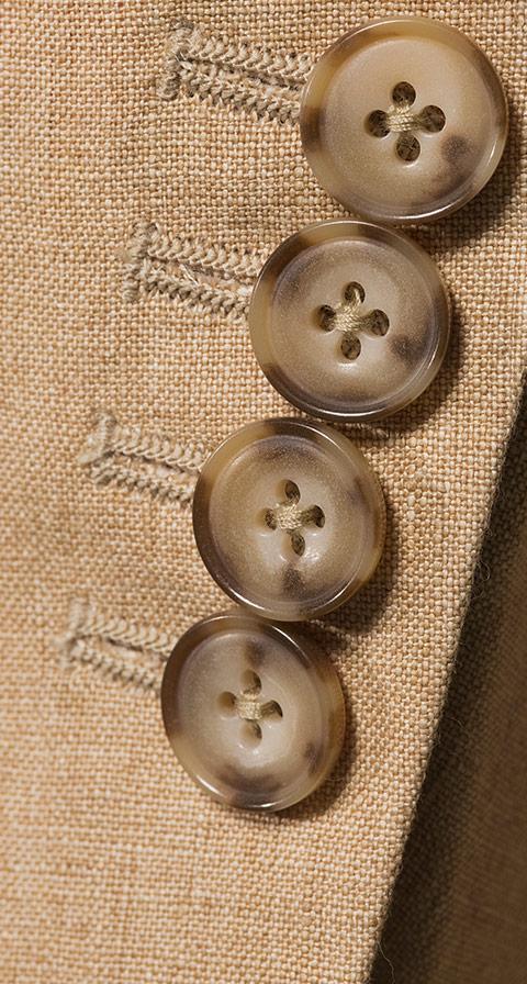 Sand Beige Linen Suit