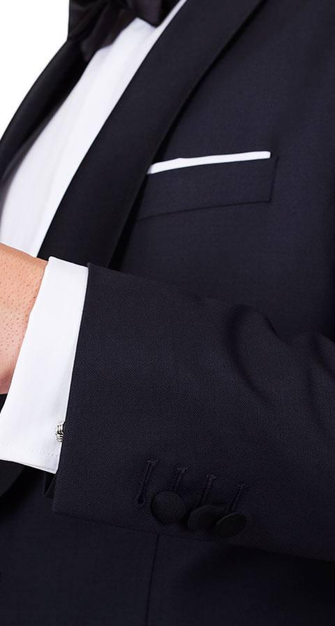 Premium Navy Blue 2 Piece Tuxedo