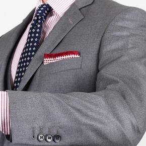 Premium Light Grey 3 Piece Suit - thumbnail image 2