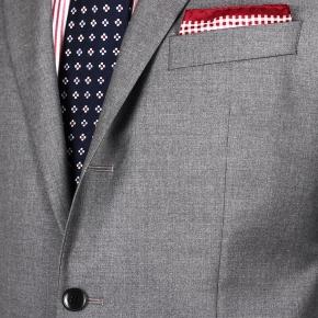 Premium Light Grey 3 Piece Suit - thumbnail image 1