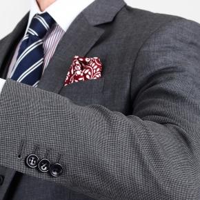 Grey Houndstooth Suit - thumbnail image 1