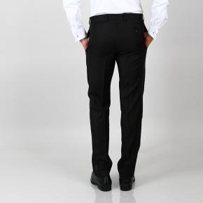 Essential Black 3 Piece Tuxedo in Italian Wool - 3