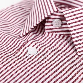 Red Oxford Stripe Shirt - 1