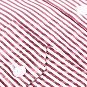 Red Oxford Stripe Shirt - 0