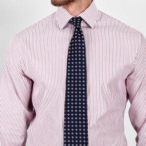 Red Oxford Stripe Shirt - 2