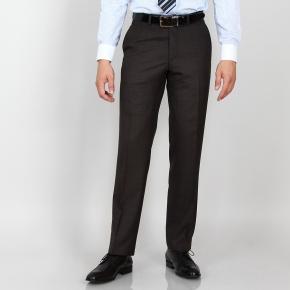 Vendetta Premium Brown Plaid Suit - 5