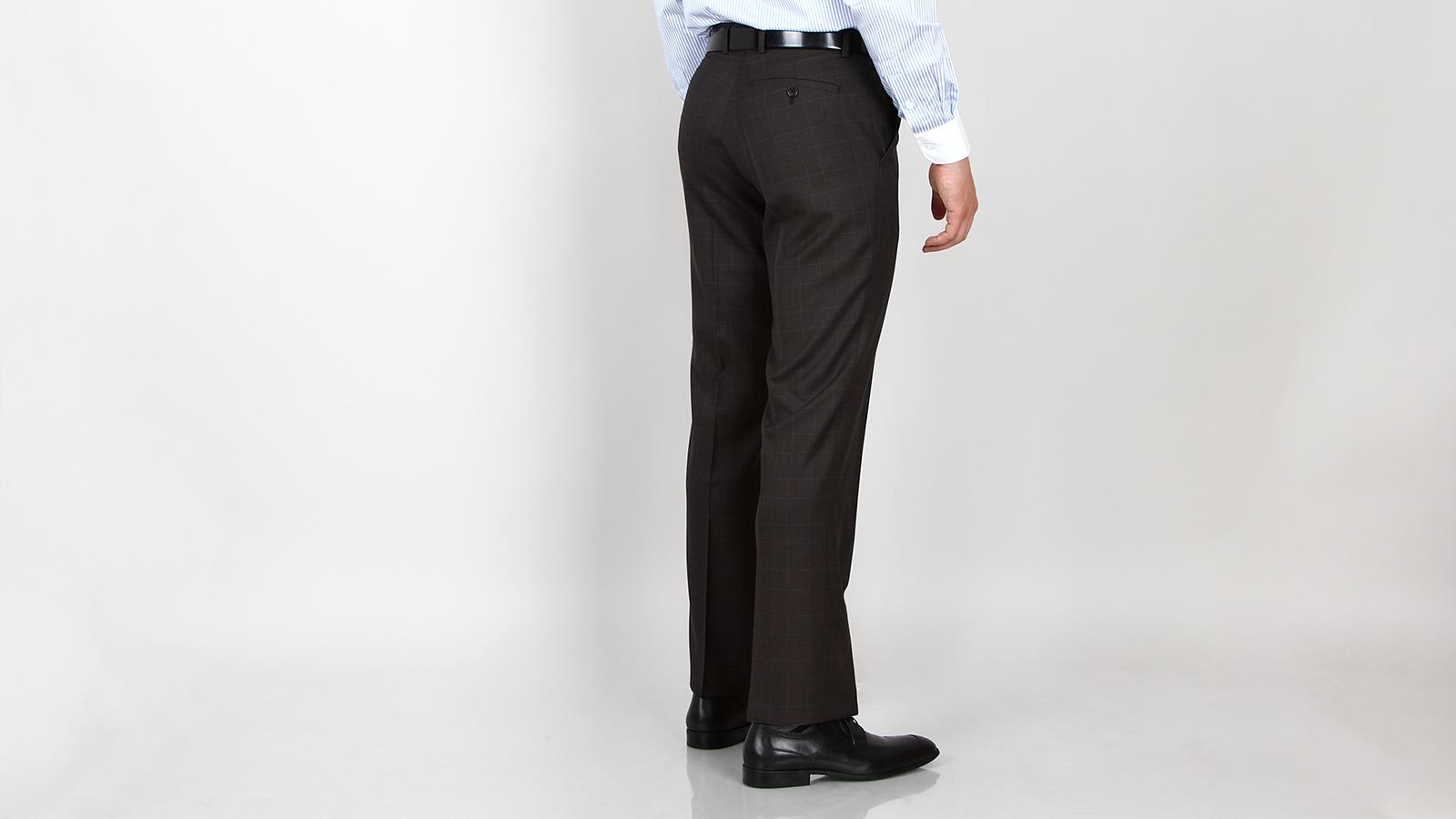 Vendetta Premium Brown Plaid Suit - slider image 7