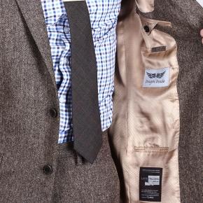 Natural Brown Tweed Suit - 3