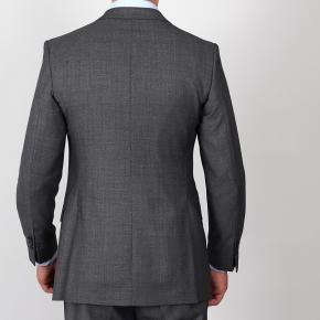 Grey Birdseye Suit - 3