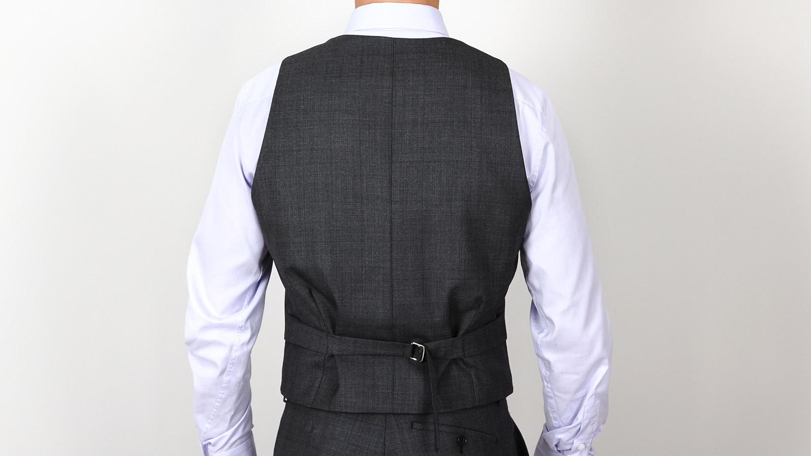 Charcoal Plaid 3 Piece Suit - slider image 5