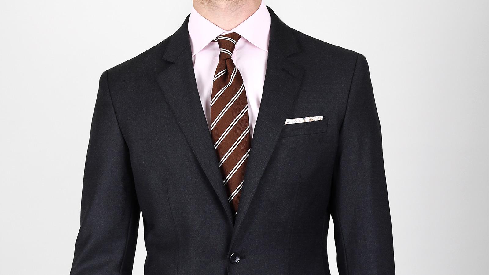 Essential Charcoal 3 Piece Suit - slider image 2