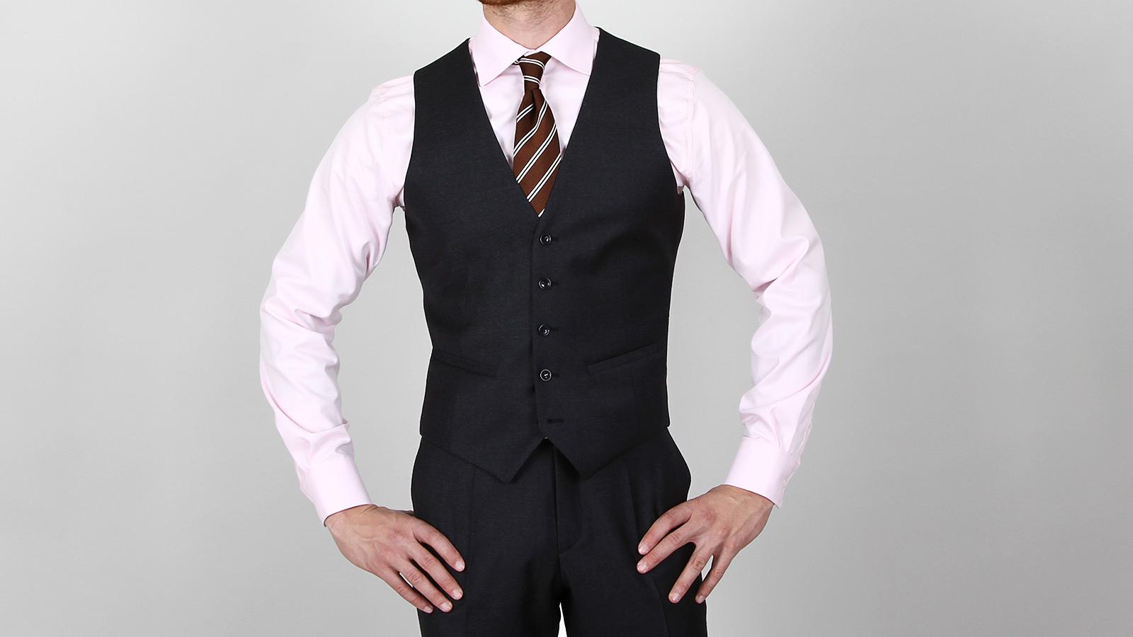Essential Charcoal 3 Piece Suit - slider image 4