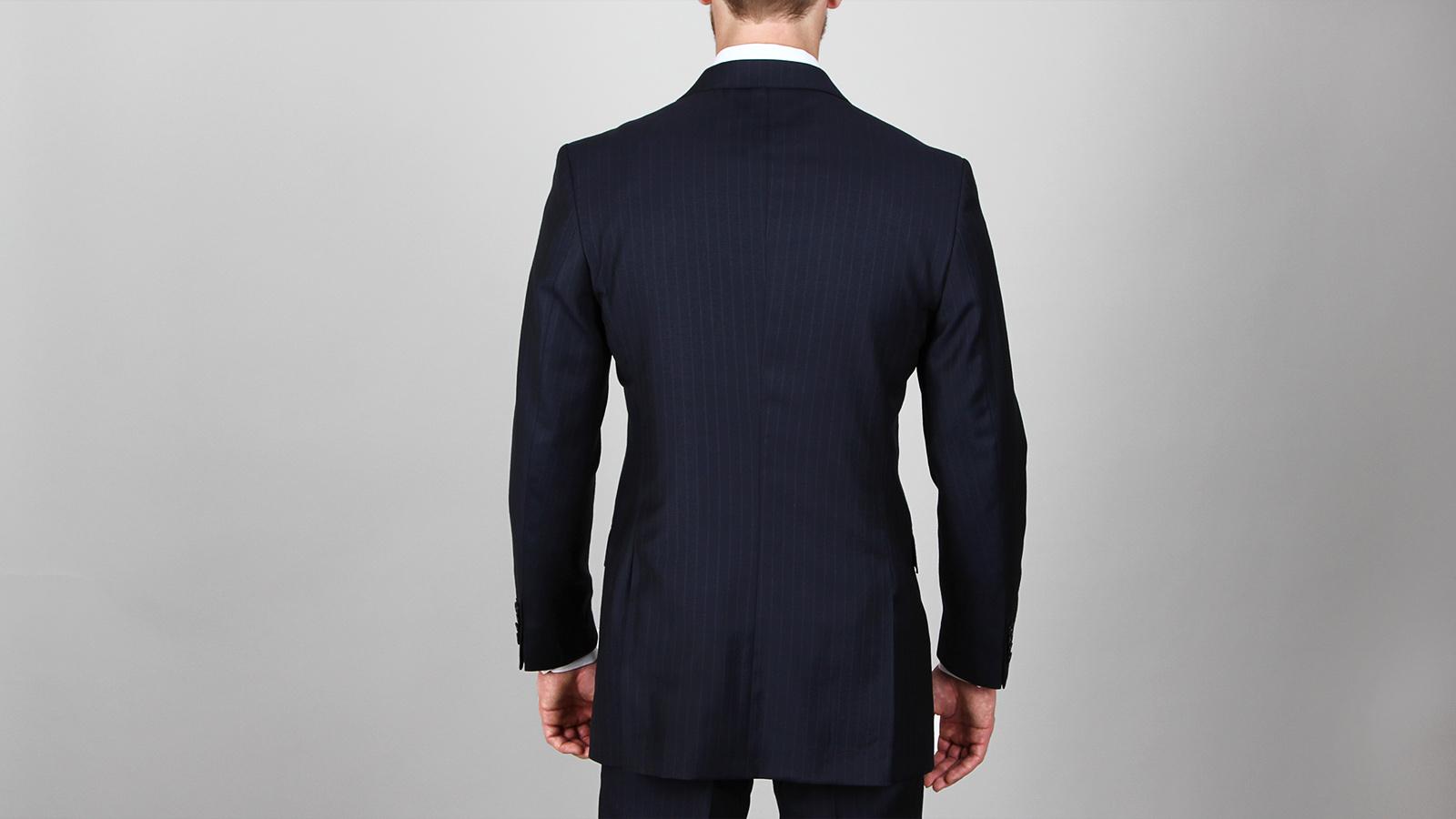 Essential Navy Pinstripe 3 Piece Suit - slider image 3