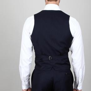 Essential Navy Pinstripe 3 Piece Suit - 3