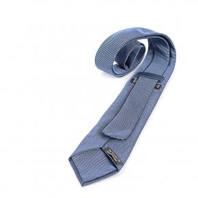 Handmade Italian 100% Silk Blue Tie - 0