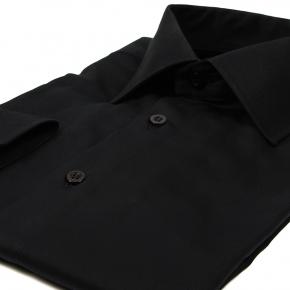 Black Cotton Shirt - 3