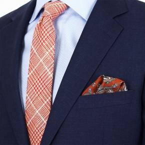 Midnight Blue Wool & Linen Suit - 2