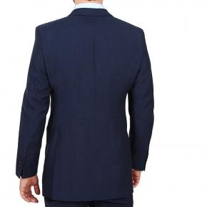 Midnight Blue Wool & Linen Suit - 3