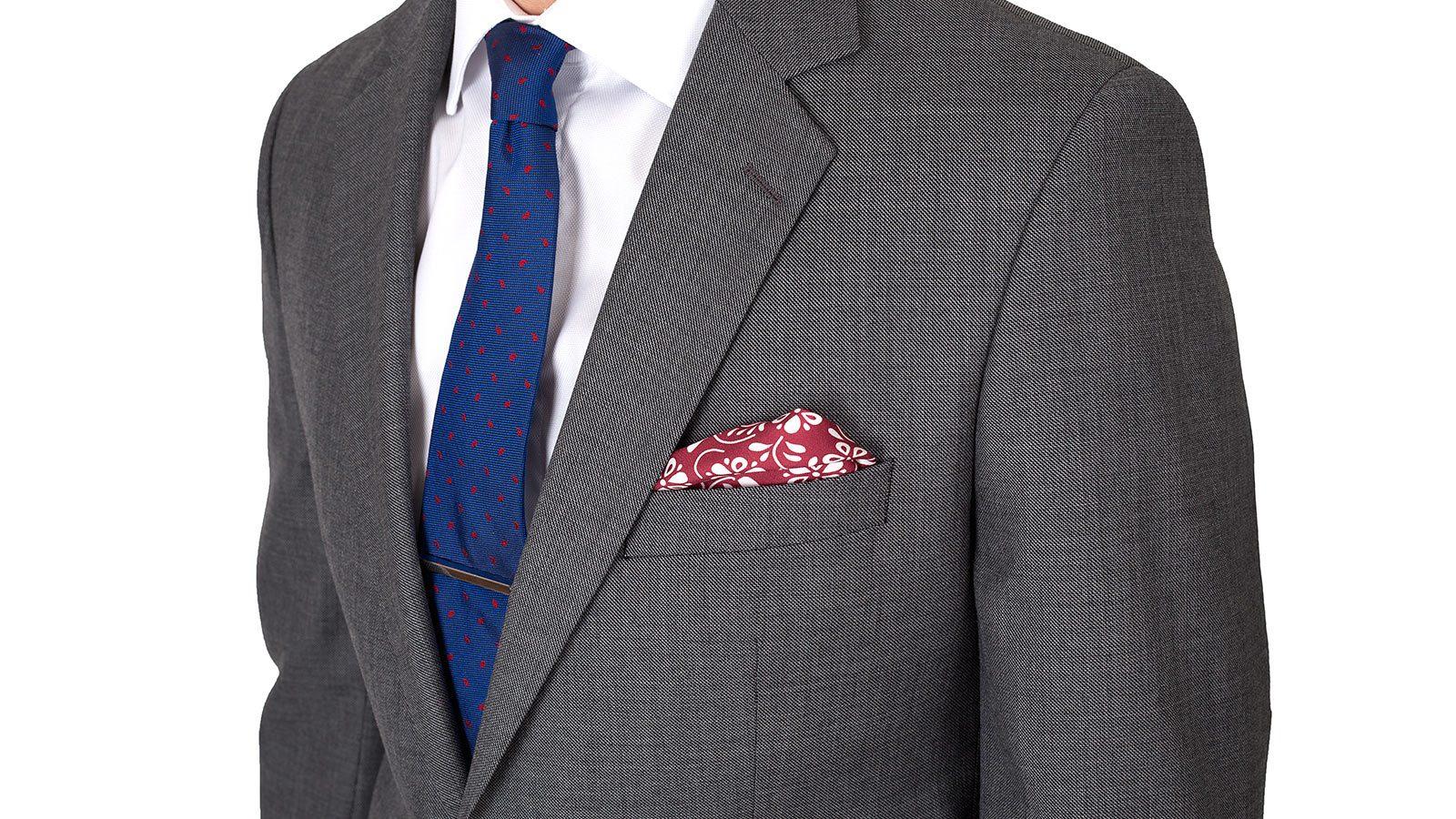 Grey Pick & Pick Suit Oliver Wicks