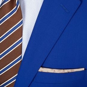 Royal Blue Suit in Summer Wool - 3
