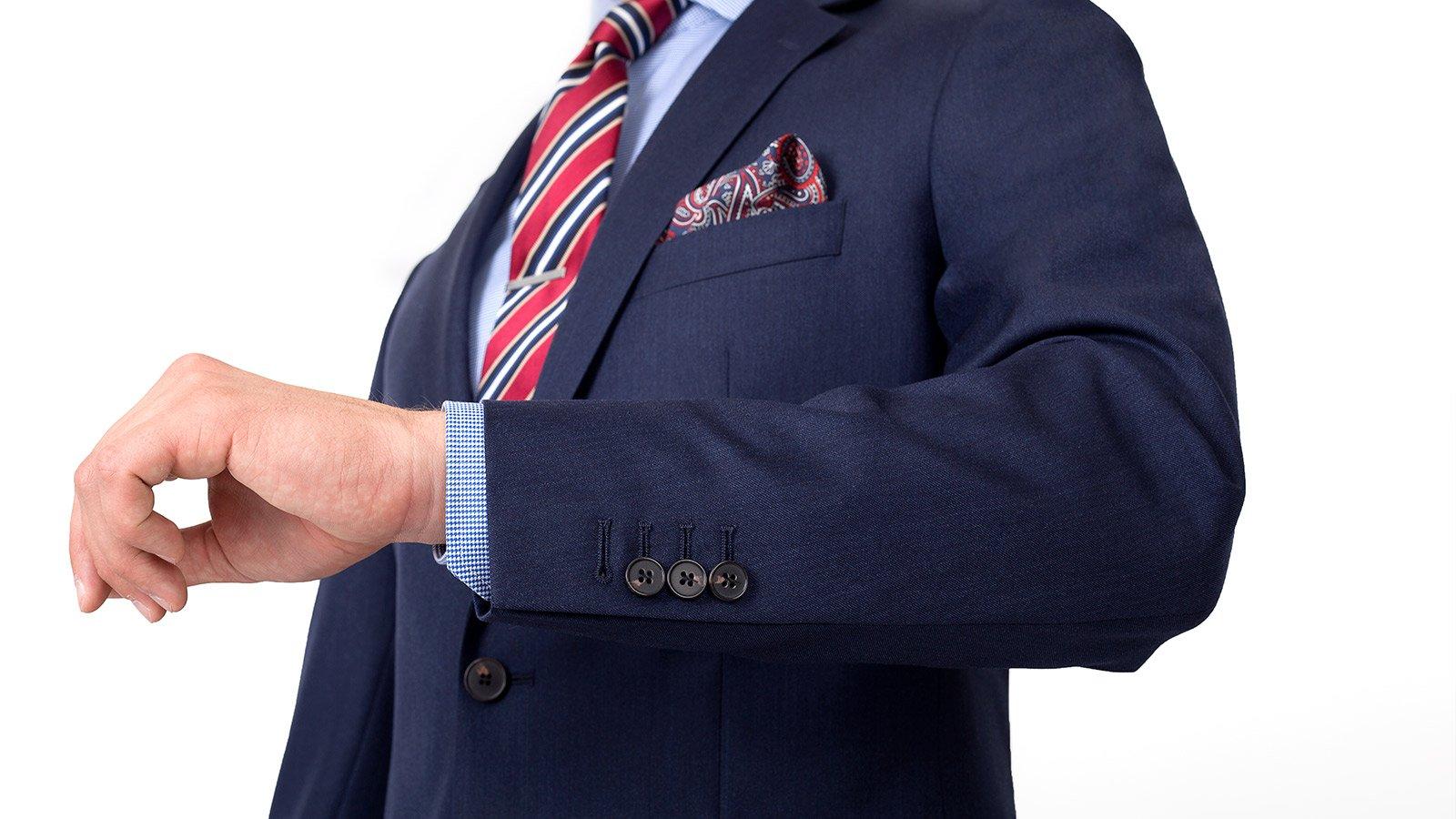 Denim Blue Suit - slider image 1