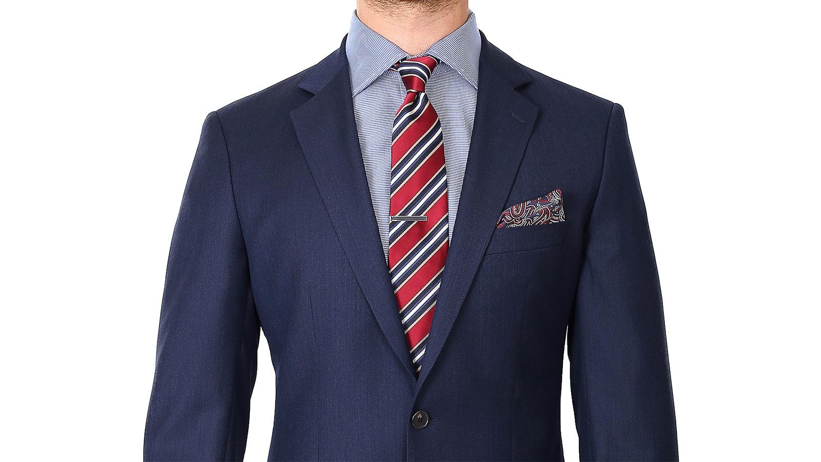 Denim Blue Suit - slider image 2