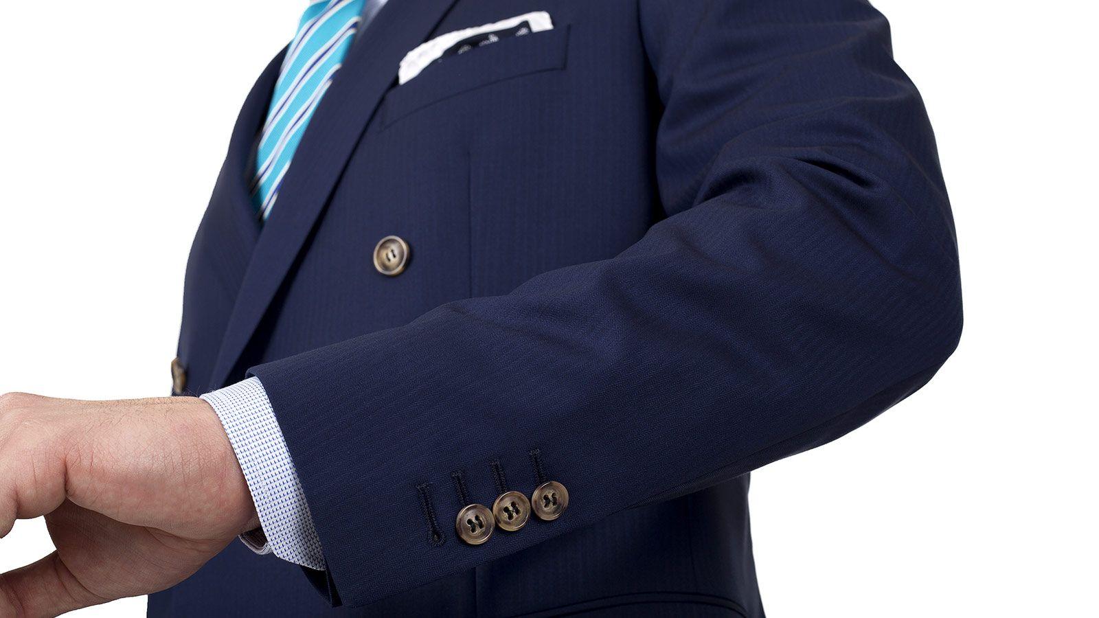 Premium Intense Blue 150s Suit - slider image 2