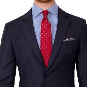 Essential Navy Suit in Italian Wool - 1