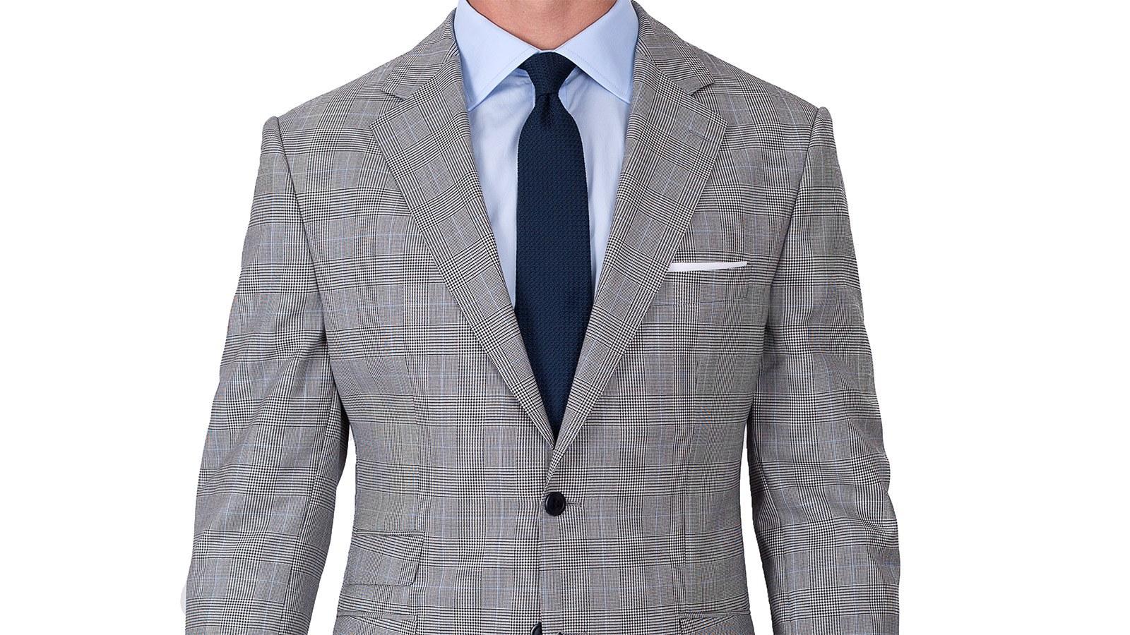 Grey Glen Check Suit - slider image 3