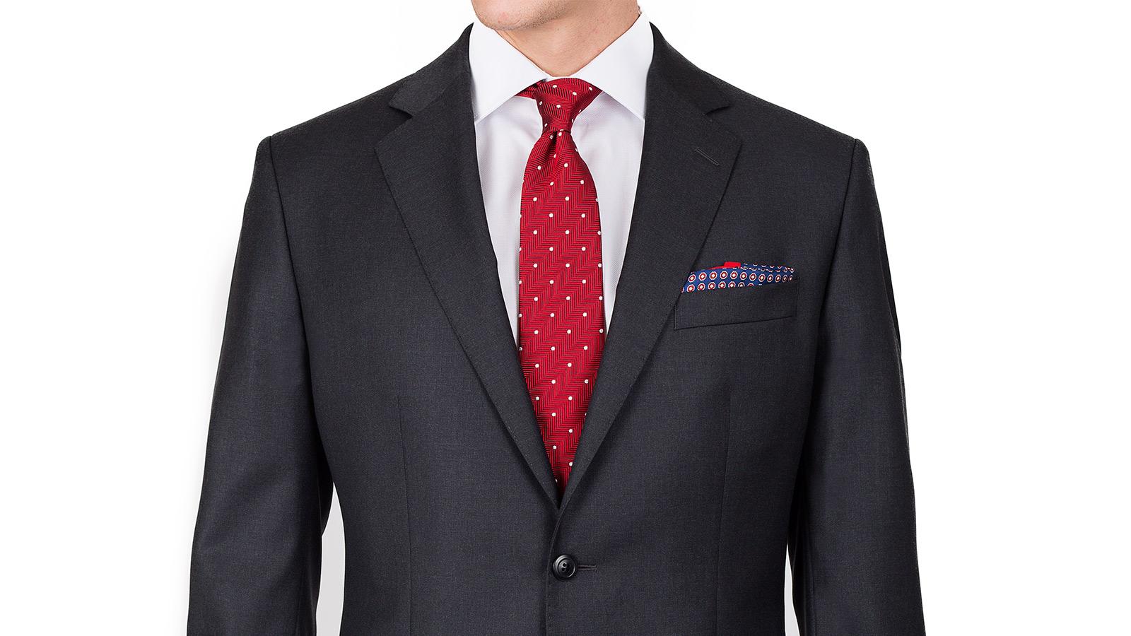 Premium Charcoal Suit - slider image 1